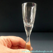 Load image into Gallery viewer, 1950s HOLMEGAARD Princess Schnapps Glasses with Internal Bubble
