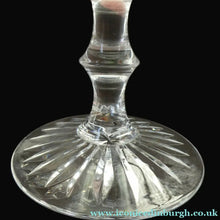 Load image into Gallery viewer, Vintage Edinburgh Crystal LARGE Red Wine Glass or Water Goblet. STAR OF EDINBURGH Pattern. 7 inches
