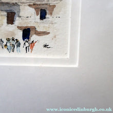 Load image into Gallery viewer, Charming Little Original Watercolour Sketch of the Dunhuang Tombs by Sir Hugh Casson (1910 - 1999). Signed with
