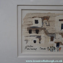 Load image into Gallery viewer, Charming Little Original Watercolour Sketch of the Dunhuang Tombs by Sir Hugh Casson (1910 - 1999). Signed with
