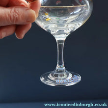 Load image into Gallery viewer, Set of SIX Vintage Matching 1970s BABYCHAM Coupe or Saucer Shape Glasses - with Brighter Yellow Bambi Motif

