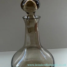 Load image into Gallery viewer, SIX Caithness LYBSTER Peat Whisky Tumblers. Plus Lybster Decanter Bottle - British Glass
