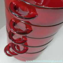 Load image into Gallery viewer, SIX RARE Villeroy &amp; Boch SOUP BOWLS. 1980s Granada Design with Red Glaze 
