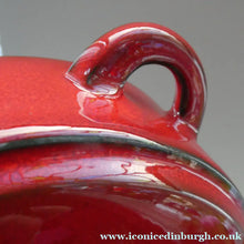 Load image into Gallery viewer, SIX RARE Villeroy &amp; Boch SOUP BOWLS. 1980s Granada Design with Red Glaze 

