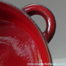 Load image into Gallery viewer, SIX RARE Villeroy &amp; Boch SOUP BOWLS. 1980s Granada Design with Red Glaze 
