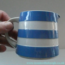 Load image into Gallery viewer, Small 1960s Judith Onions TG Green Cornishware Milk Jug or Creamer. 3 1/8 inches
