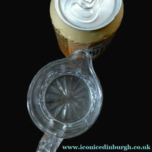 Load image into Gallery viewer, Small Edinburgh Crystal Whisky Water Jug or Cream Jug: IONA Pattern
