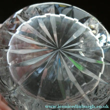 Load image into Gallery viewer, Small Edinburgh Crystal Whisky Water Jug or Cream Jug: IONA Pattern
