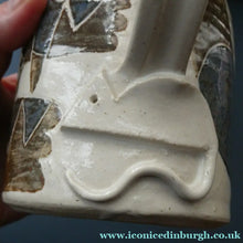 Load image into Gallery viewer, 1986 Scottish STUDIO POTTERY Jug by Irma Demianczuk. Decorated with Cats and Mouse Motifs
