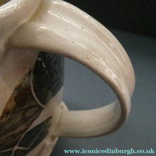 Load image into Gallery viewer, 1986 Scottish STUDIO POTTERY Jug by Irma Demianczuk. Decorated with Cats and Mouse Motifs
