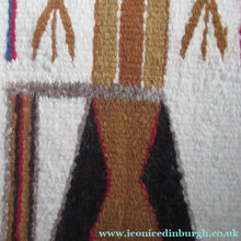 Load image into Gallery viewer, SMALLER Vintage Mid-20th Century Woven NAVAJO Yei Yei Pictorial Rug or Wall Hanging - Vintage Textile

