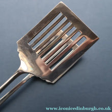 Load image into Gallery viewer, SOLID SILVER with London Hallmark (1906). Edwardian Antique Asparagus Tongs or Pastry Servers
