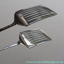 Load image into Gallery viewer, SOLID SILVER with London Hallmark (1906). Edwardian Antique Asparagus Tongs or Pastry Servers
