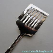 Load image into Gallery viewer, SOLID SILVER with London Hallmark (1906). Edwardian Antique Asparagus Tongs or Pastry Servers
