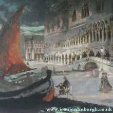 Load image into Gallery viewer, Charles Hodge Mackie Colour Woodcut the Ducal Palace Venice
