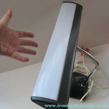 Load image into Gallery viewer, 1960s Japanese Extra Long Shade Desk Lamp Piano Lamp. Space Age
