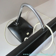 Load image into Gallery viewer, 1960s Japanese Extra Long Shade Desk Lamp Piano Lamp. Space Age
