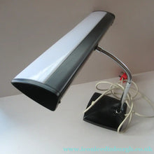 Load image into Gallery viewer, 1960s Japanese Extra Long Shade Desk Lamp Piano Lamp. Space Age

