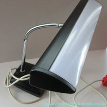 Load image into Gallery viewer, 1960s Japanese Extra Long Shade Desk Lamp Piano Lamp. Space Age

