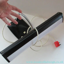 Load image into Gallery viewer, 1960s Japanese Extra Long Shade Desk Lamp Piano Lamp. Space Age
