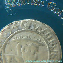 Load image into Gallery viewer, Scottish Gold James V Ducat Copy Resin Paperweight ScotGold of Banchory

