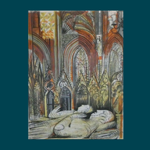 Load image into Gallery viewer, Humphrey Spender (1910 - 2005). Pencil Signed Lithograph entitled "Westminster Abbey", 1953
