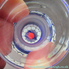 Load image into Gallery viewer, 1980s Caithness Scottish Glass Perfume Bottle Valentine's Love Heart Inclusion Millefiori
