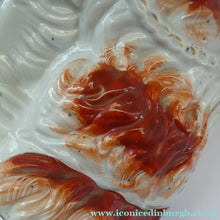Load image into Gallery viewer, Red and White Patches. Antique Staffordshire Chimney Spaniels Dogs. Victorian
