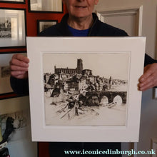 Load image into Gallery viewer, STANLEY ANDERSON (1884 – 1966). Fine ORIGINAL 1920s Drypoint Etching ‘Albi’. Pencil Signed
