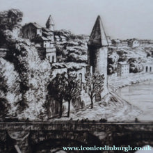 Load image into Gallery viewer, STANLEY ANDERSON (1884 – 1966). Fine ORIGINAL 1920s Drypoint Etching ‘Albi’. Pencil Signed
