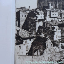 Load image into Gallery viewer, STANLEY ANDERSON (1884 – 1966). Fine ORIGINAL 1920s Drypoint Etching ‘Albi’. Pencil Signed
