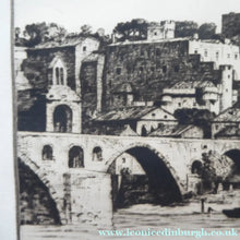 Load image into Gallery viewer, Stanley Anderson Drypoint Etching Avignon from the Rhone 1920s
