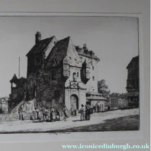 Load image into Gallery viewer, STANLEY ANDERSON (1884 – 1966). Fine ORIGINAL 1920s Drypoint Etching ‘La Lieutenance Honfleur’. Pencil Signed - British
