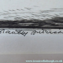 Load image into Gallery viewer, Stanley Anderson 1920s Drypoint Etching La Lieutenance Honfleur France
