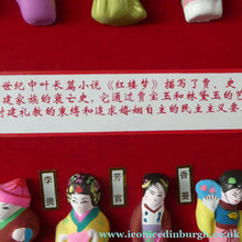 Load image into Gallery viewer, Vintage CHINESE Box Set of The Red Dream Figurines. 78 Miniature Figures. Excellent Condition

