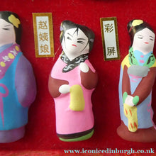 Load image into Gallery viewer, Vintage CHINESE Box Set of The Red Dream Figurines. 78 Miniature Figures. Excellent Condition
