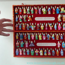 Load image into Gallery viewer, Vintage CHINESE Box Set of The Red Dream Figurines. 78 Miniature Figures. Excellent Condition
