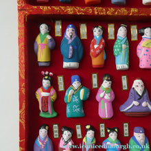 Load image into Gallery viewer, Vintage CHINESE Box Set of The Red Dream Figurines. 78 Miniature Figures. Excellent Condition
