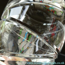Load image into Gallery viewer, Pair of Stuart Crystal Aura Wine Glases Jasper Conran 9 inches

