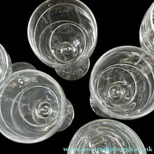 Load image into Gallery viewer, Pair of Stuart Crystal Aura Wine Glases Jasper Conran 9 inches
