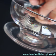 Load image into Gallery viewer, STUART CRYSTAL Woodchester FIVE Matching Sundae Dishes or Bowls. Excellent Condition with Shorter Stem and Flared Foot Section 

