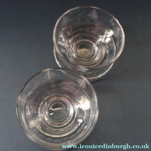 Load image into Gallery viewer, STUART CRYSTAL Woodchester FIVE Matching Sundae Dishes or Bowls. Excellent Condition with Shorter Stem and Flared Foot Section 
