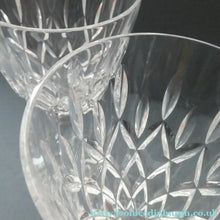 Load image into Gallery viewer, STUART Crystal. Single TEWKESBURY Pattern Wine Glass. Height: 6 7/8 inch
