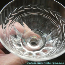 Load image into Gallery viewer, Set of Six STUART CRYSTAL ARUNDEL Pattern Sherry or Port Glasses. 3 1/2 inches
