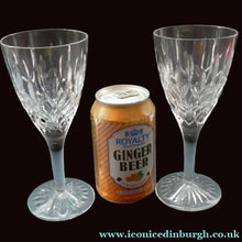Load image into Gallery viewer, Vintage STUART Crystal. Set of SIX TEWKESBURY Pattern Wine Glasses. Height: 6 7/8 inches
