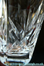Load image into Gallery viewer, Boxed Set of Four Richmond Pattern Red Wine Stuart Crystal Glasses 6 1/2 inches

