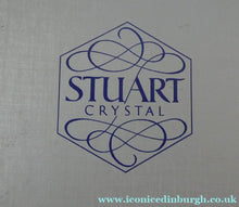 Load image into Gallery viewer, Boxed Set of Four Richmond Pattern Red Wine Stuart Crystal Glasses 6 1/2 inches

