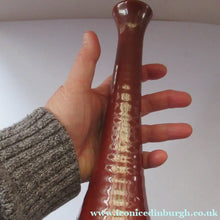 Load image into Gallery viewer, 1970s BRITISH Studio Pottery Vase. Chimney Vase by Mike Labrum Spiral Pottery
