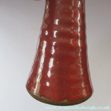 Load image into Gallery viewer, 1970s BRITISH Studio Pottery Vase. Chimney Vase by Mike Labrum Spiral Pottery
