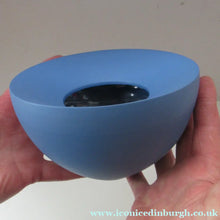 Load image into Gallery viewer, Blue Porcelain Art Pottery Bowl by Arjan Van Dal
